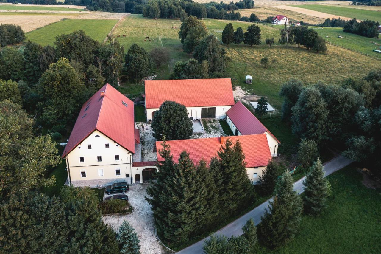Jaworowa Zagroda Domaszkow Buitenkant foto